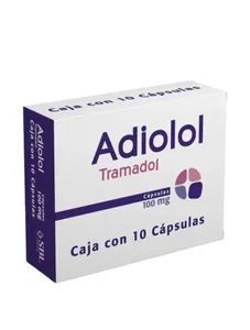 Adiolol Tramadol 100mg 10 Capsulas