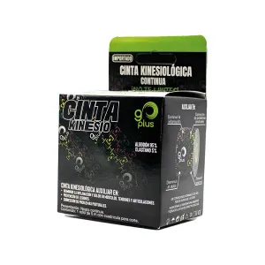 Go Plus Cinta Kinesiológica Elástica 5m