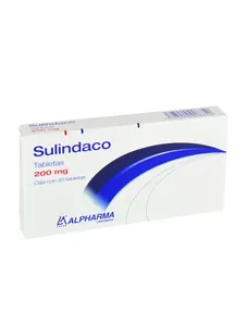 Alpharma Sulindaco 200mg 20 Tabletas