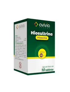 Avivia Hioscina 10mg 10 Tabletas